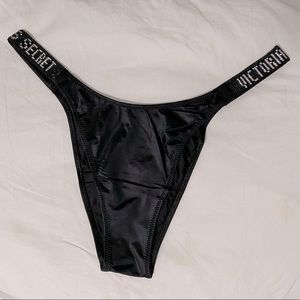 VS bedazzled Brazilian high waisted panties